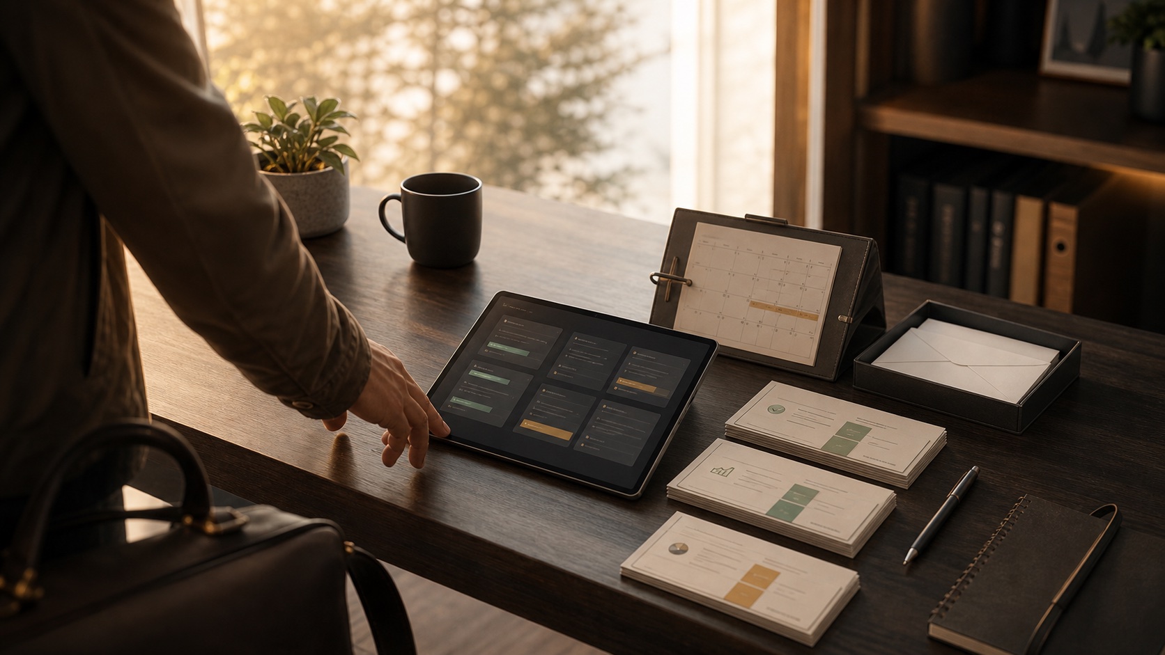 Someone waking up to a workspace where AI agents kept running through the night